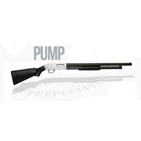 Imagem de ESPINGARDA BOITO PUMP POLIMERO INOX - CORONHA FIXA